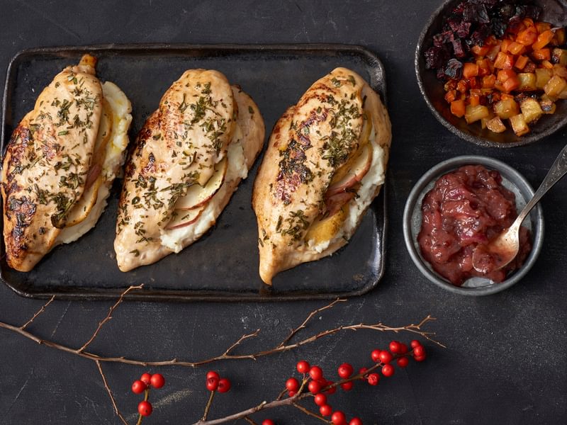 Broileritaskut Rosolli Karviaischutney