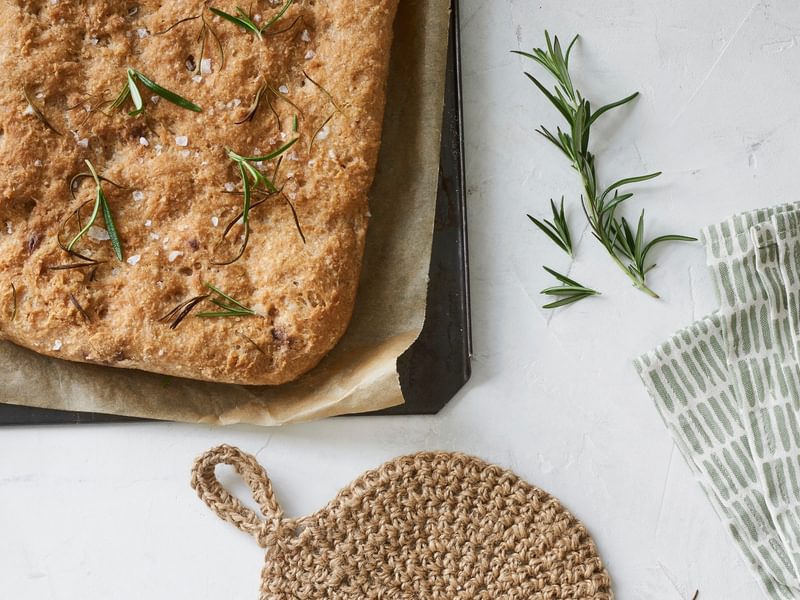 Gluteeniton foccaccia