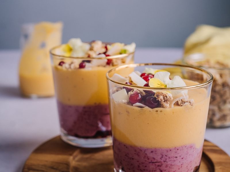 Mango puolukkasmoothie 3