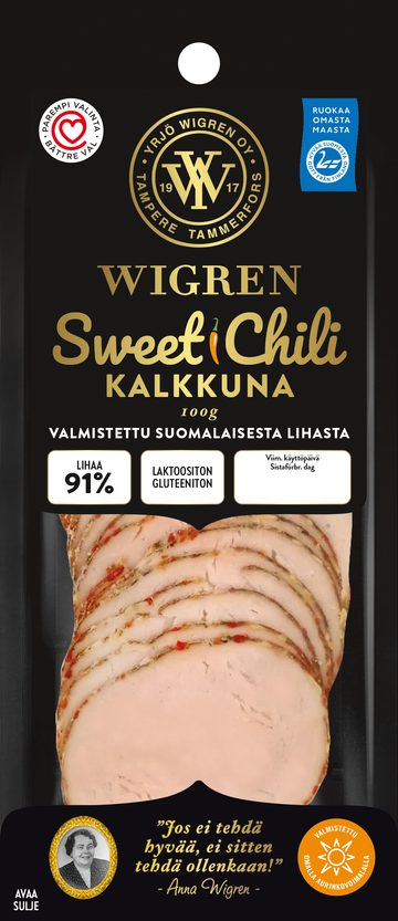 Sweet Chili Kalkkuna 100g