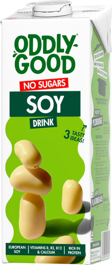 Oddlygood® soy drink no sugars