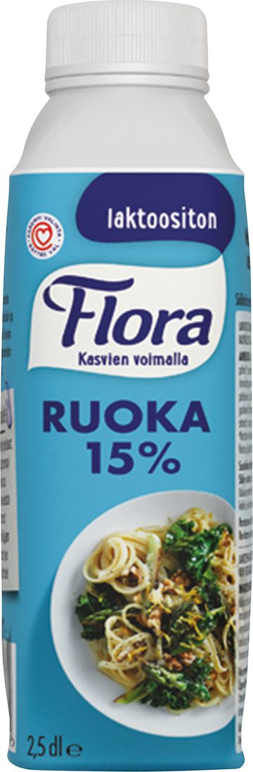 Flora by Milda Ruoka laktoositon 15%