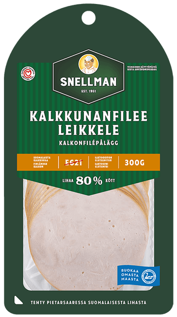 Snellman Kalkkunanfileeleikkele 300g