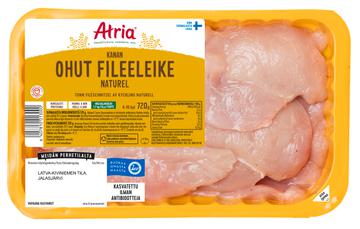 Atria Naturel Kanan Ohut Fileeleike 720g