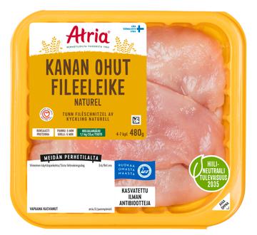 Atria Naturel Kanan Ohut Fileeleike 480g