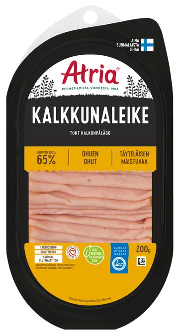 Atria Ohuen Ohut Kalkkunaleike 200g