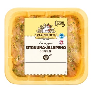 Kariniemen Kananpojan sisäfilee sitruuna-jalapeno