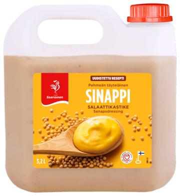 Saarioinen Sinappisalaattikastike 3,2 L