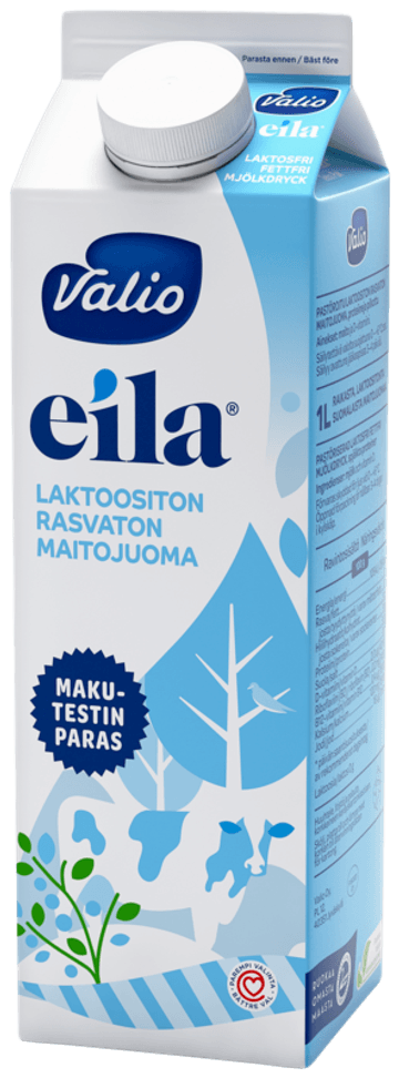 Valio Eila® Laktoositon maitojuoma 1 l rasvaton