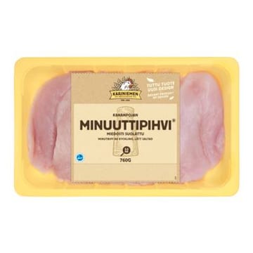 Kariniemen Kananpojan Minuuttipihvi®, miedosti suolattu