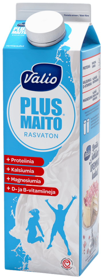 Valio Plus™ rasvaton maito 1 l
