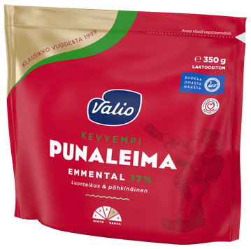 Valio Emmental punaleima 17 % e350 g