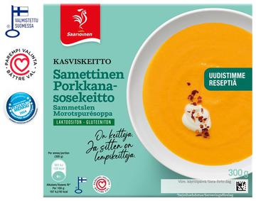 Saarioinen Samettinen porkkanasosekeitto 300 g