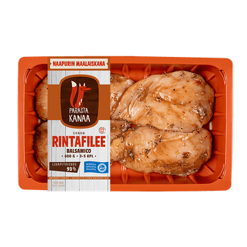 Naapurin Maalaiskanan rintafilee, balsamico 600g
