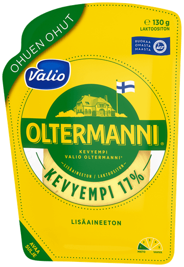 Valio Oltermanni 17% ohuen ohut e130 g