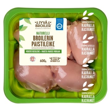 Jyväbroiler Broilerin Paistileike Naturelli 600g