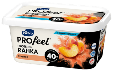 Valio PROfeel® proteiinirahka 400 g persikka laktoositon