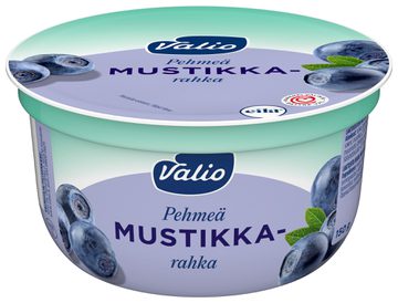 Valio pehmeä mustikkarahka laktoositon