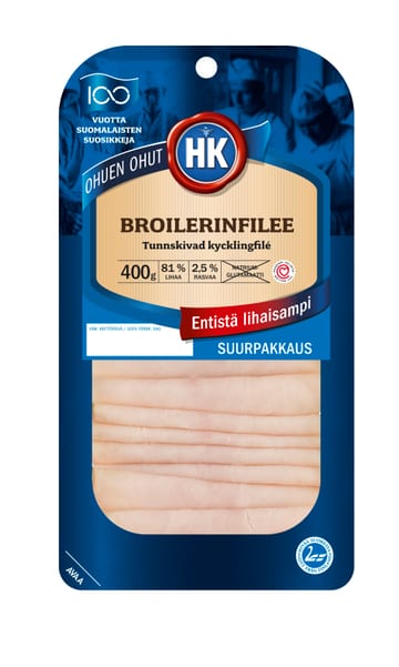 HK Ohuen Ohut Broilerinfilee