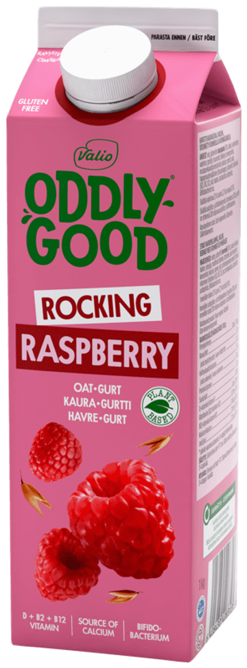 Oddlygood® Oat gurt vadelma 1 kg