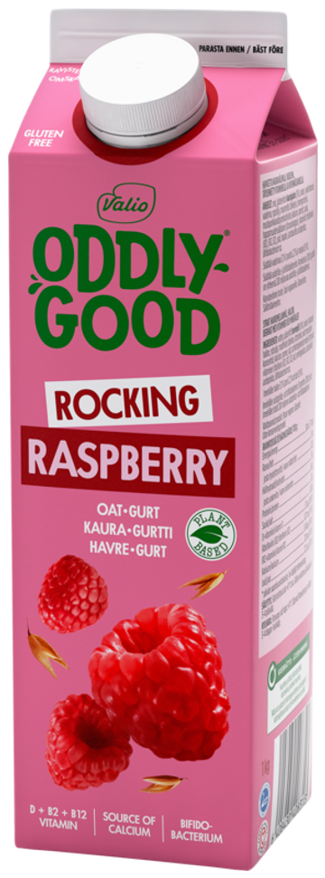 Oddlygood Oat gurt vadelma 1 kg