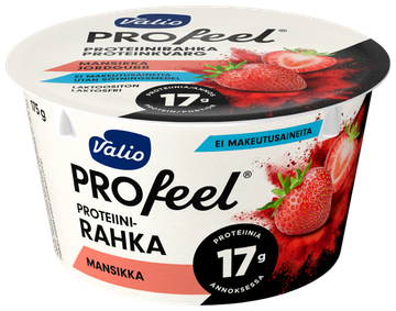 Valio PROfeel® proteiinirahka 175 g mansikka laktoositon