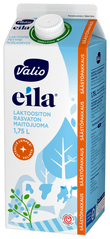 Valio Eila® Laktoositon maitojuoma 1,75 l rasvaton