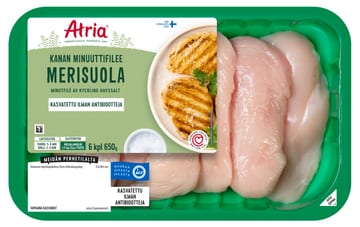 Atria Kanan Minuuttifilee Merisuola 650g