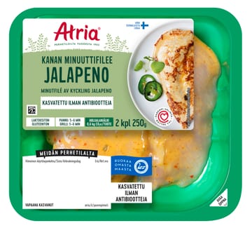 Atria Kanan Minuuttifilee Jalapeno 250g
