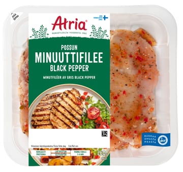 Atria Possun Minuuttifilee Black Pepper 260g