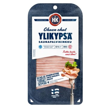 HK Ohuen Ohut Ylikypsä saunapalvikinkku
