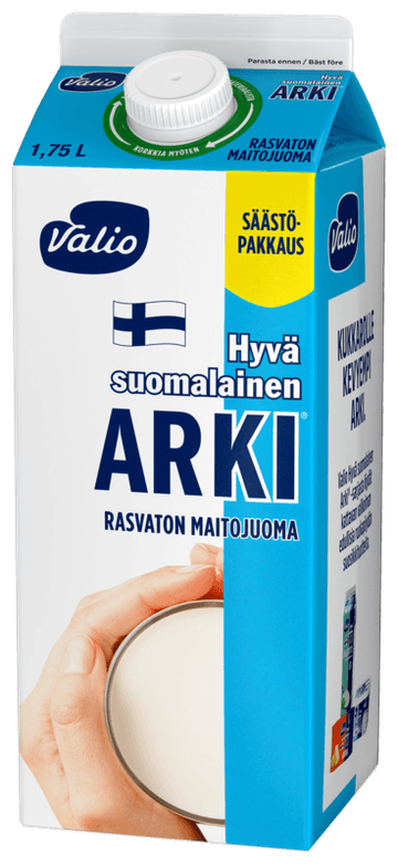 Valio Hyvä suomalainen Arki® rasvaton maitojuoma 1,75 l