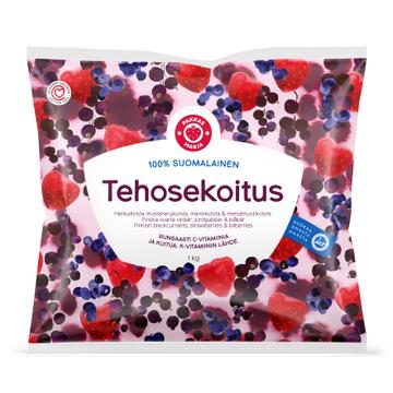 Pakkasmarja 1kg Tehosekoitus suomalaisista marjoista