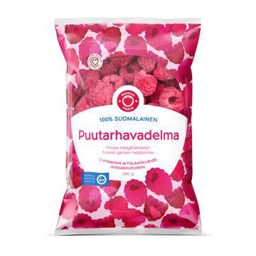 Pakkasmarja 200g Suomalainen puutarhavadelma