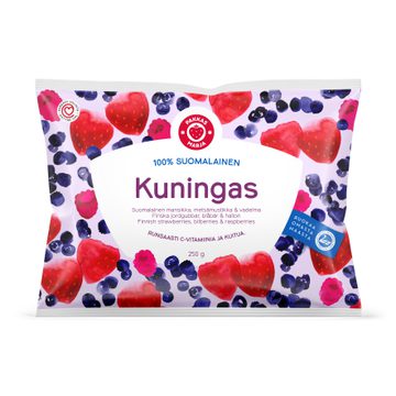 Pakkasmarja 100 % suomalainen Kuningas marjasekoitus