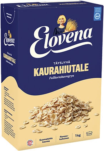 Elovena Täysjyväkaurahiutale