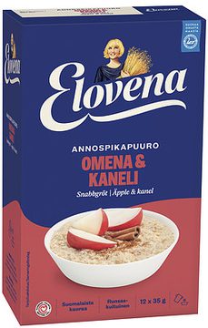 Elovena Annospikapuuro Omena & kaneli