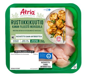 Atria Mehevä Rustiikkikuutio Kanan Fileestä 350g