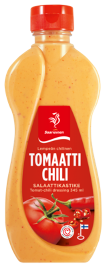 Saarioinen Tomaatti-chili salaattikastike 345 ml