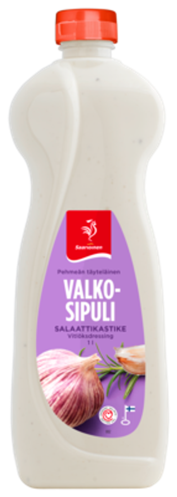Saarioinen Valkosipulisalaattikastike 1 L