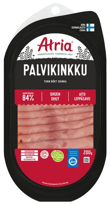 Atria Ohuen Ohut Palvikinkku 200g