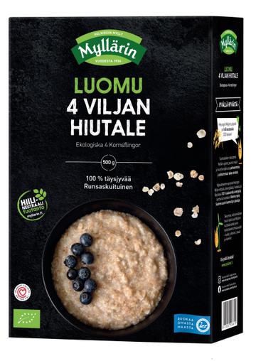 Myllärin Luomu 4-viljan Hiutale