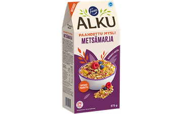 Fazer Alku Metsämarja paahdettu mysli 375 g