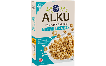 Fazer Alku Moniviljarengas täysjyvämuro 350 g