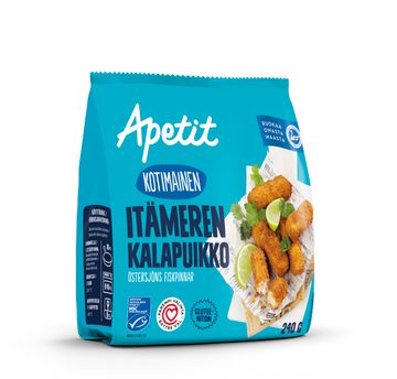 Kotimainen Itämeren kalapuikko MSC 200 g