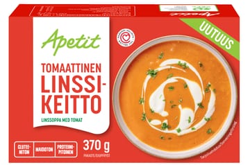 Apetit Tomaattinen linssikeitto