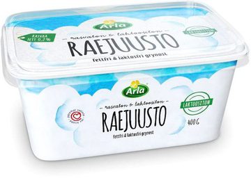 Arla® Rasvaton raejuusto Lakstoositon 400 g