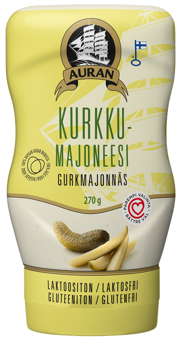 Auran Kurkkumajoneesi 270 g