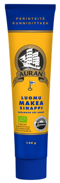 Auran Luomu makea sinappi 125 g