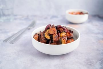 BBQ paahdetut kasvikset